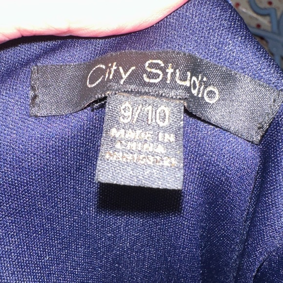 City Studio Deep Blue Fabric - Picture 6 of 6